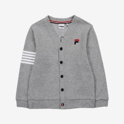 Fila Heritage Cardigan - Poikien Kevyet Takit - Vaalean | FI-77300